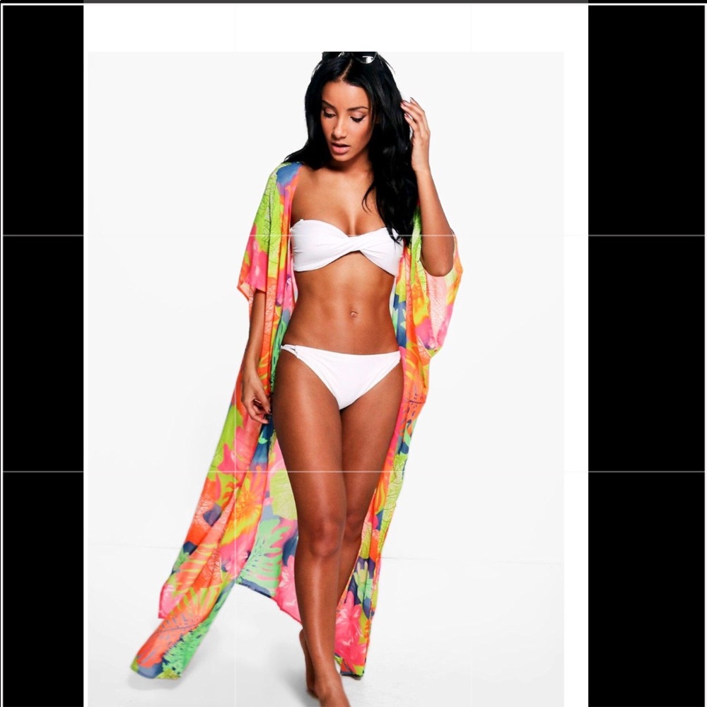 Beach Kimono- Neon Colors